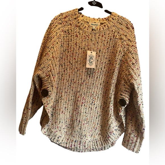 Rockin C Women's Sand & Colorful Dot Round Hem
Sweater
STYLE #RC4127 Large - Picture 4 of 7